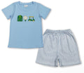 Blue golf short set