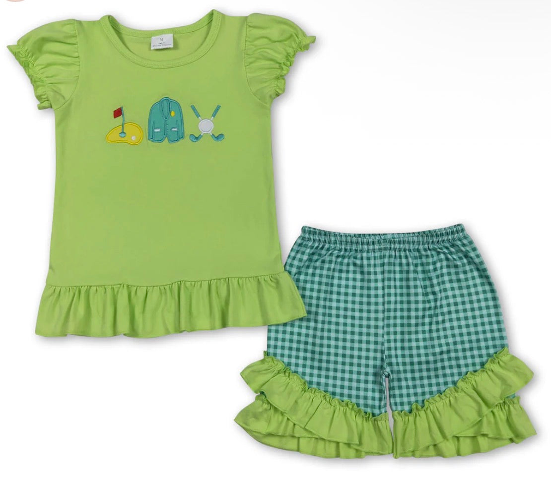 Golf ruffle set