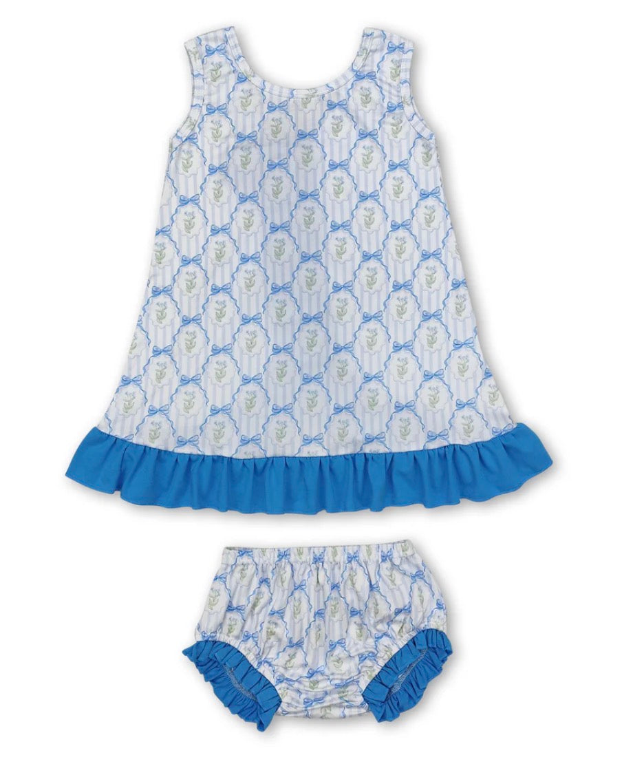 Floral bummies set
