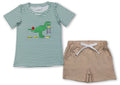 Dinosaur Book short set