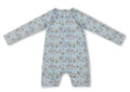 Long sleeve dog fish boy swimsuit
