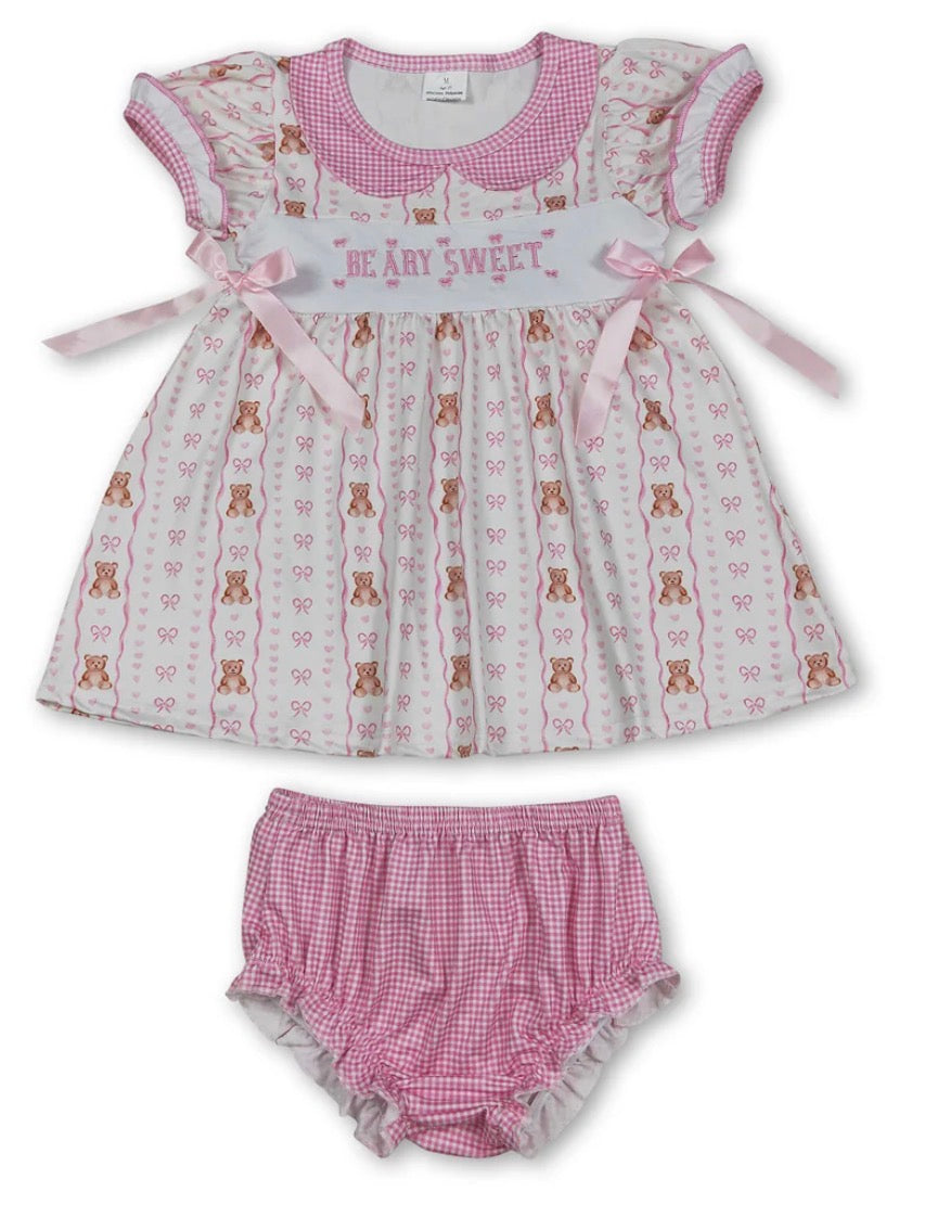 Beary sweet bummies set