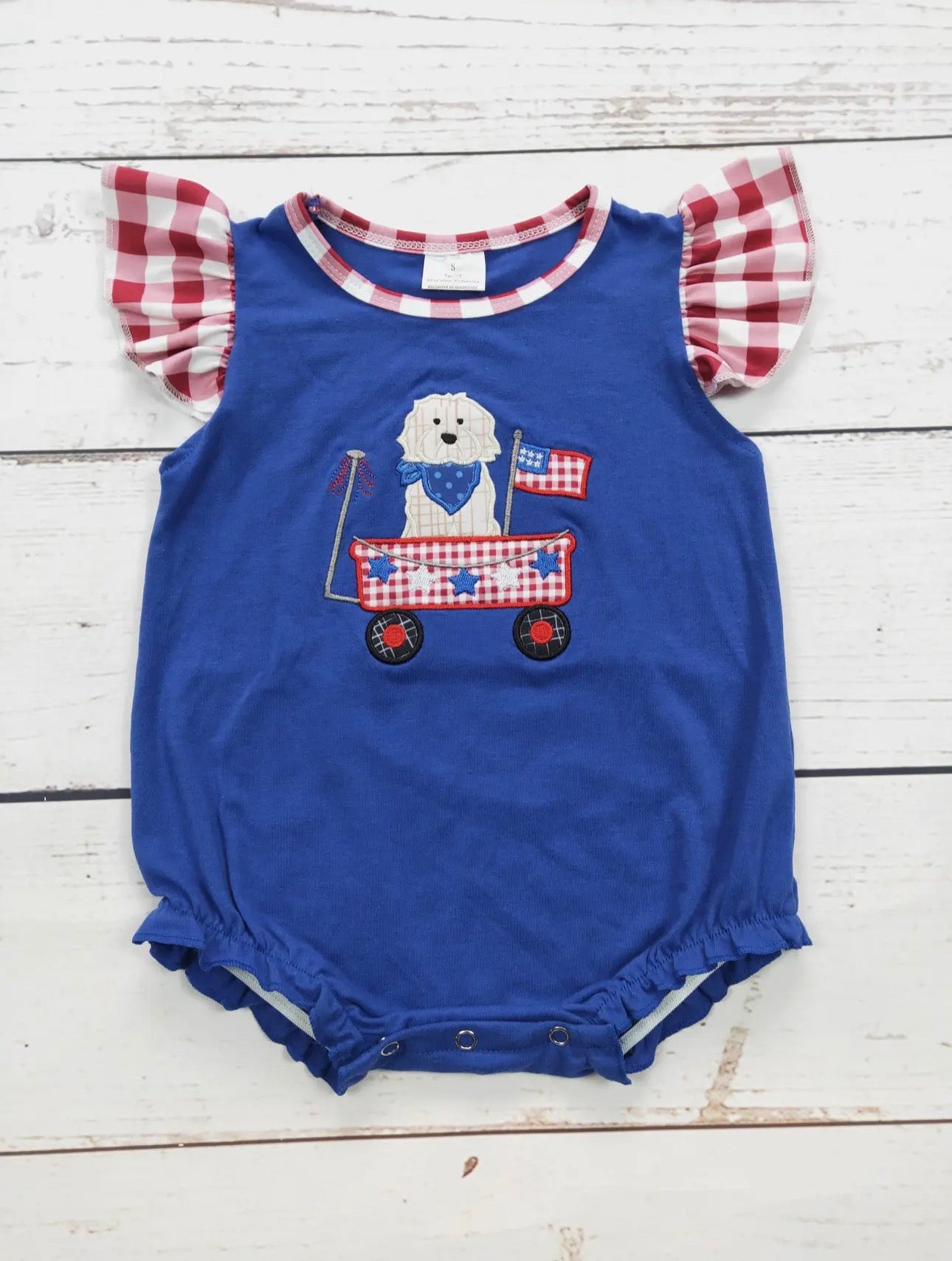 Applique Girls Romper